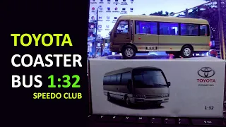 Toyota Coaster Bus | Diecast Scale 1:32 Model Vehicle | Speedo Club