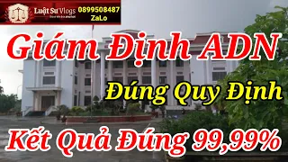 Công An Giám Định ADN Là Đúng Pháp Luật | Độ Chính Xác Giám Định ADN Đến 99,99% | Luật Sư Vlogs