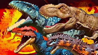 AVENTURAS CON DINOSAURIOS!!! AVENTURAS JURÁSICAS SÚPER GENIALES!!! T REX, GIGANOTOSAURIO & MÁS!!