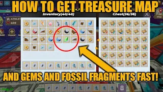 How To Get *TREASURE MAP* And *FRAGMENTS* FAST |Blockman Go Skyblock