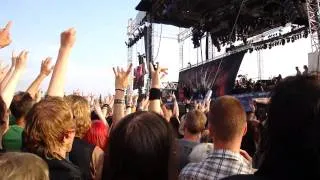 Bruce Dickinson's Speech before Alice Cooper - live at Sonisphere Pori, Finland 2010