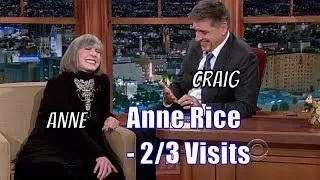 Anne Rice - Craig Gives Her An Original Idea For A Book - 2/3 Visits In Chronological Order