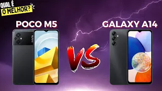 Poco M5  4G vs Galaxy A14 5G [COMPARATIVO]