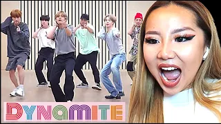 THE DISCO VIBES!🕺 BTS 'DYNAMITE' DANCE PRACTICE 💥 | REACTION/REVIEW