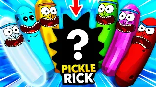 Combining EVERY PICKLE To Unlock PICKLE RICK SECRET (Rick and Morty: Virtual Rick-Ality VR Gameplay)