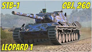 leopard 1, STB-1 & Obj. 260 ● WoT Blitz