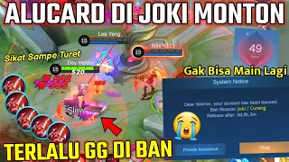 DI JOKI MONTOON PAKE ALUCARD ! DI BANTAI SAMPE AKUN GW DI BAN MOBILE LEGENDS