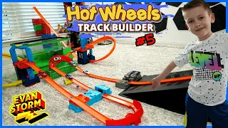 Play at Home with Build #5 Hot Wheels Track Builder Unlimited Ultra Stackable Booster Kit