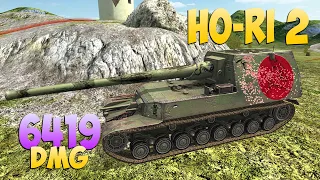 Ho-Ri 2 - 4 Frags 6.4K Damage - A hard line! - World Of Tanks