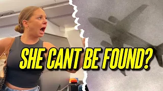 Woman Freaks Out On Plane Update - Is She Missing?
