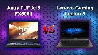 Asus TUF A15 FX506II vs Lenovo Legion 5