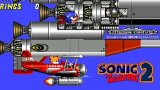 Sonic the Hedgehog 2 playthrough (SEGA Mega Drive Flashback)