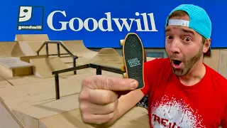 Making The Cheapest Fingerboard Park From Goodwill.