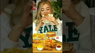 Mukbang cùng Kikakim (XOTEAM)🥠🥡#mukbang#eating