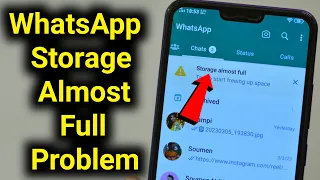 WhatsApp Storage Almost Full Problem Solution in Bangla | WhatsApp Storage full problem