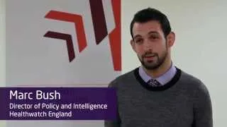 Marc Bush: Commission on the Future of Health and Social Care in England