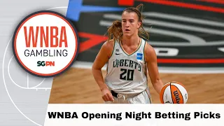 WNBA Opening Night Betting Picks - 5/13/24