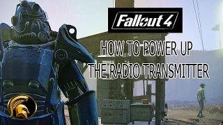 Fallout 4 - Taking Independance - (How To Power Up The Transmitter/Radio)