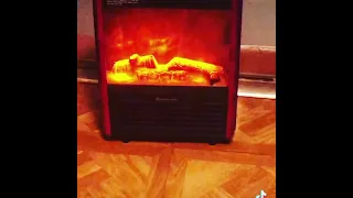 (Tiktok) The Coolest Portable Fireplace You Will Ever See!!!!!!