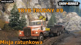 Snowrunner tryb trudny #9 misja ratunkowa 🇵🇱