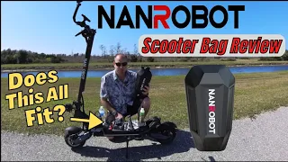 How Much Stuff Can I Fit Into The Nanrobot Electric Scooter Bag?