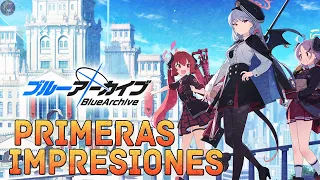 DE LOS CREADORES DE AZUR LANE LLEGA... ¡BLUE ARCHIVE! Primeras Impresiones | Blue Archive