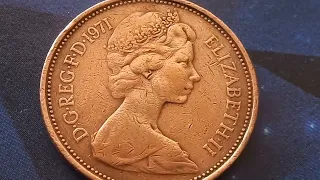 Most Expensive 👌 £ 760,000.00 👈 YOU HAVE IT ! Ultra Rare Error Coin U.K New Pence 1971 Elizabeth II