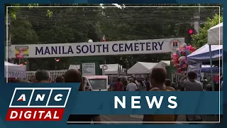 Rain dampened visitor turnout at Manila South Cemetery on All Saints' Day | ANC