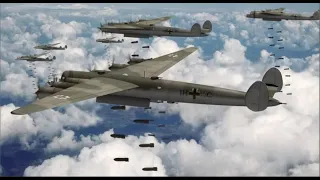 Немецкий стратегический бомбардировщик Me.264 Amerika-Bomber.