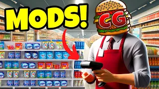 Upgrading My Store & Making My Job Easier with Mods in Supermarket Simulator!