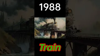 evolution of train (1977~2023) #shorts #evolution #2023 #viral #train #bullet