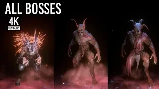 Agony - All Boss Fights / All Bosses & Ending (4K 60FPS, no HUD)