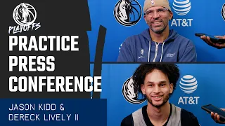 Jason Kidd & Dereck Lively II  | Practice Presser | 05/05/24