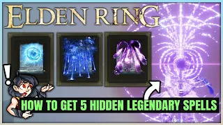 How to Get 5 OP HIDDEN Sorceries - Meteorite of Astel Location & More  - Elden Ring Legendary Spell!