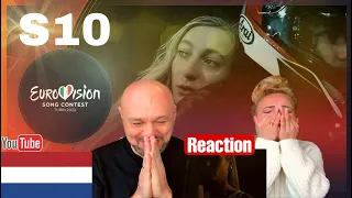 S10 - Netherlands 🇳🇱 - Official Music Video - Eurovision 2022 | 🇮🇹ITALIAN and COLOMBIAN🇨🇴 REACTION