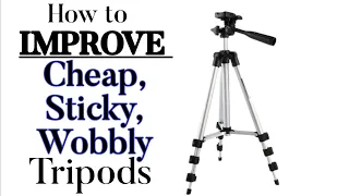 How To Make Light Weight Tripods More User Friendly.