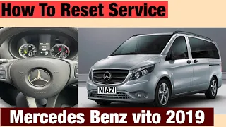 Mercedes vito service reset 2019