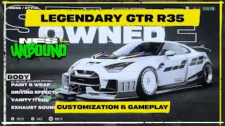 NFS Unbound - "Legendary Customs" Nissan GTR R35 Customization