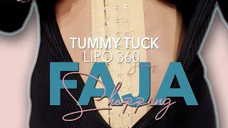 Lipo 360 with Tummy Tuck Pt 5 | Faja Shopping