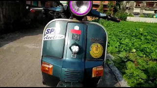 Electric Vintage Bajaj Chetak SPD ELECTRIC Made in India! Convert any Scooty or vehicle! Lithium ion