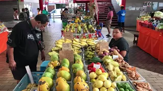 Tahiti. Papeete. Marché de Papeete. Таити. Папеэте. Рынок Папеэте.