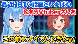 とある新人Vtuberのテトリス配信でスナイプして限界化させてしまったすいちゃんｗ【ホロライブ切り抜き/星街すいせい/花ノ木まる】