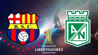 BARCELONA VS ATLÉTICO NACIONAL 2-1 RESUMEN COMPLETO Y GOLES COPA LIBERTADORES 2017