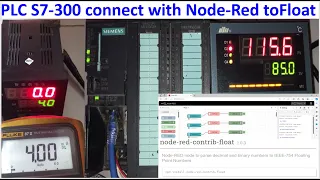 Node-Red toFloat connect with PLC S7-300 temperature sensors