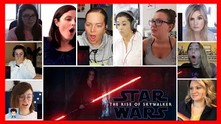 Star Wars: The Rise Of Skywalker Trailer Girls Reaction Mashup | D23 Special Look | HITKAT Reactions