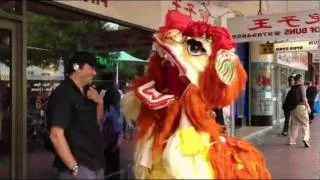 Lion Dance by the Chinese Dance School of Sydney