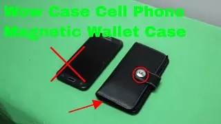 ✅  How To Use Wow Case Cell Phone Magnetic Wallet Case Review