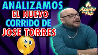 ANALIZAMOS el nuevo y ridículo CORRIDO de JOSE TORRES, mas MENTIRAS en su EXITO MUNDIAL 🤮😂