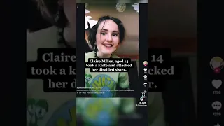 #Shorts #TikTok Credits to 7sinscrime Claire Miller use a knife to attack her disabled sister