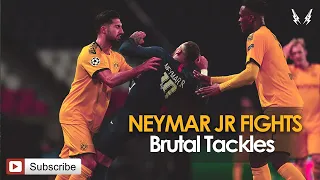 Neymar Jr Fights and Brutal Tackles 2020!